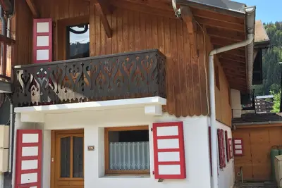 Image de Chalet dans le centre de Morzine, Haute-Savoie, Alpes françaises