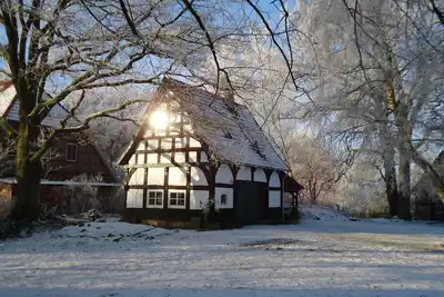 Image de Maison à colombages dans le village aurifère d'Otersen