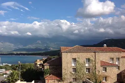 Image de Calvi, T2 Neuf Vue Mer, wifi, climatisation, plage, centre à 5 mm, 4 personnes