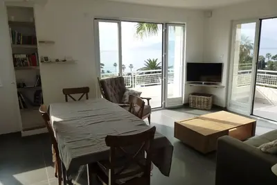 ❤️Magnifique Appartement Cannes❤️ Vue Mer, 52m2, 100 M De La Plage, Clim, Parking,