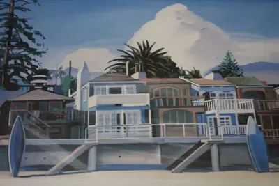 Image de The Blue Beach House - sur le sable de la plage Miramar, à Montecito
