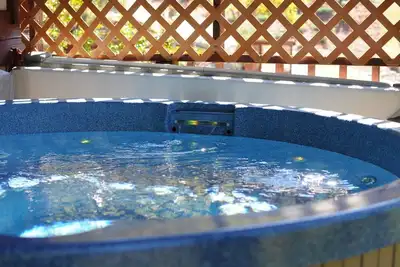 Image de Romantique 1/1 Hot Tub & cabine Jacuzzi dans les Smokies - Blue Spruce