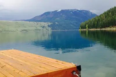 Image de Belle maison au bord du lac Wallowa W / PrivateBoat Dock