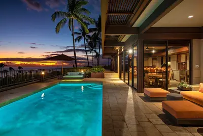 Image de Villa exceptionnelle avec vue sur l'océan à Mauna Kea, à distance de marche de la plage et du complexe