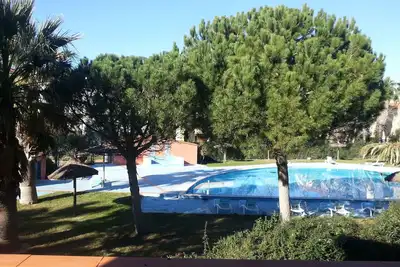 T3 duplex grand standing dans village vacances pour 8 personnes