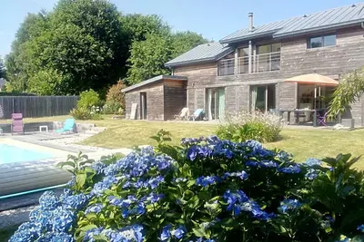 Image de Maison de vacances avec piscine à Beg-Meil