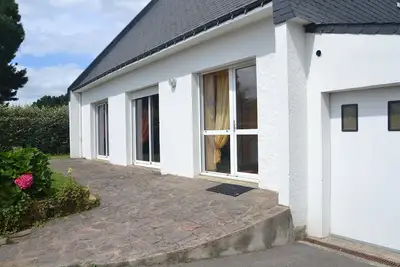 Image de Maison 3* de 4 Ch (1 au Rdc) pour 2 à 8 pers, Plage à 500 m, Wifi, Jard, garage