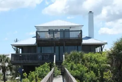 Image de Gulf Front 3br avec plusieurs ponts et un quai communautaire! Sea La Vie, # 0195, Petite île de Gasparilla