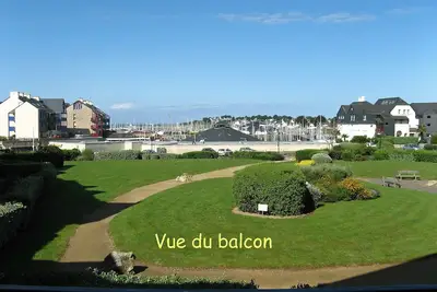 Image de Appart clair T2, très belle vue port et mer, près Thalasso et plage