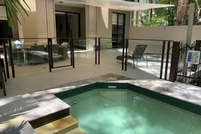 Image de Appartement au bord de la mer, 4 chambres, Sea Temple Resort, piscine privée et barbecue
