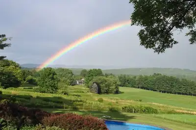 Image de Cottage Berkshires romantique - Vue imprenable, piscine