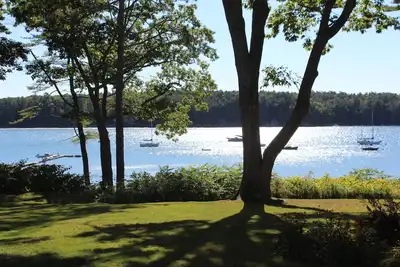 Image de Pleine lune sur Harraseeket, Freeport, Maine - Rabais pour septembre/Oct. -7 nuits