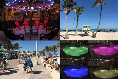 Image de 4 chambres avec douches et salles de bain privées