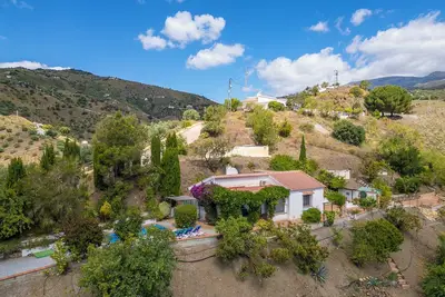 Détaché Villa avec piscine privée et vue imprenable 5 minutes à pied du Village