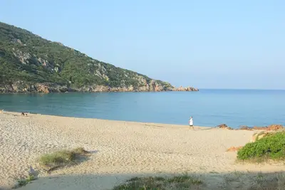 Image de Appartement idéalement situé face à la mer, sur la plage de Tizzano en Corse Sud