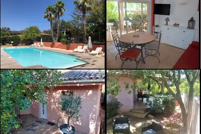 Image de Villa 2 ch. avec terrasse ombragée et piscine chauffée
