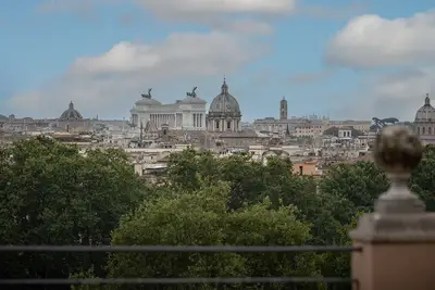 Image de Sky Terrace Penthouse - Grande terrasse avec vue imprenable sur les toits de Rome