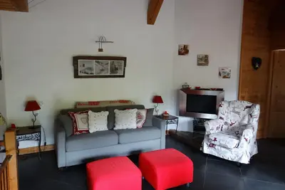 Image de Appartement de 70 m2 dans chalet avec jacuzzi