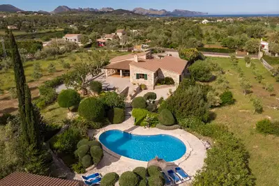 Image de Maison de campagne, 2 - 8 personnes, piscine, près de la plage, près de Pollensa
