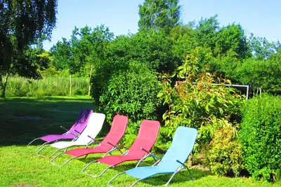 Image de Gîte indépendant sur propriété privée uniquement accessible en barque