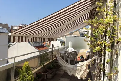 Image de apart. immeuble haut standing, jardin, ascenseur, terrace, garage, gardien