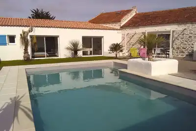 Image de Belle maison Noirmoutier avec piscine pour 12-15 pers.