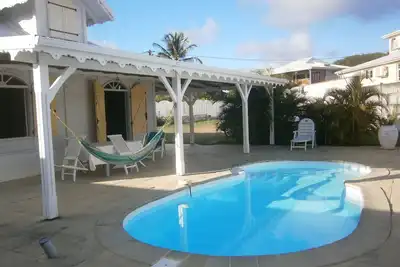 Image de Très belle Villa créole avec piscine à Ste Anne Martinique à 10 min des plages