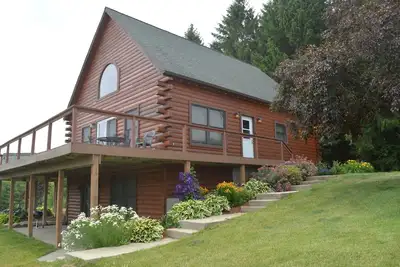 Image de un calme, isolé Wisconsin Location de chalet