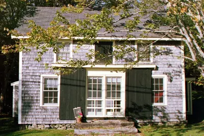 Image de Early American Barn-Charming Salt Water Cottage Dans Historic Cushing, Maine
