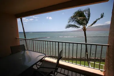 Image de Magnifique condo 1 chambre face à l'océan avec a / c à Menehune Shores, Kihei
