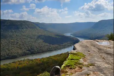 Image de Tennessee River Gorge Island Cabins® # 2 \"Amish Built\" Séjournez 3 nuits en 4ème gratuitement!