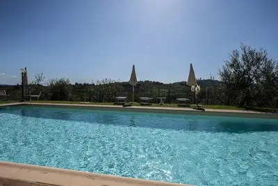 Image de Gina, appartement avec vue sur les collines de San Gimignano