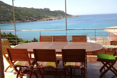 Image de A 100m de la plage, Maison de charme avec vue mer et piscine