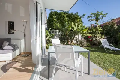 Image de Appartement avec jardin moderne, endroit calme absolu, plage à pied Cc6
