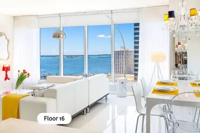 Image de Donnant Sur L'Oc��An, UNITÉ D'Angle, W RÉSIDENCES. Gratuit: Spa / Gym / Piscine / Wi-Fi 50Mb