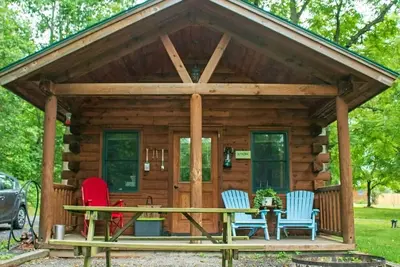 Image de Cabane isolée dans le pays du vin - Glamping friendly pour les animaux, avec petit déjeuner inclus!