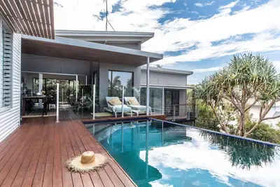 Beach House conçu par l'architecture, distance de marche de la plage et des magasins