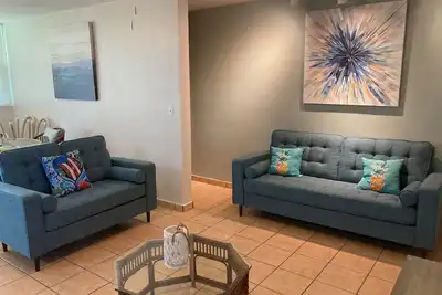 Image de Puerto Salinas 3 chambres, appartement avec jardin, entièrement climatisé, WiFi, parking