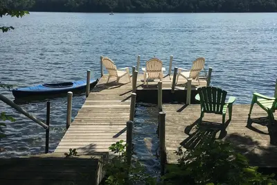 Image de Quai sur le lac Garfield, WiFi, plaisir en famille!