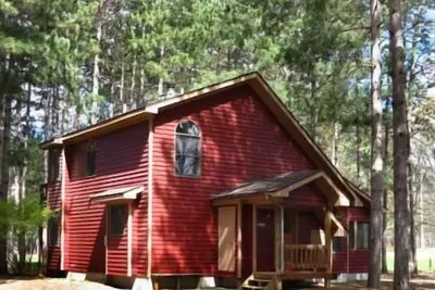 Image de Maison familiale, vue sur le 7e trou, par 3 green de Betsie Valley Course