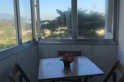 Image de Apt 22 à la plage de Gonzaga avec Wi-Fi