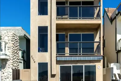 Maison Oceanfront Plage: à quelques pas de la plage, de la jetée, et le quartier des affaires.