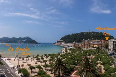 Image de Vieille Ville PRÉS De La Plage par www. SanSebastianApartments. es