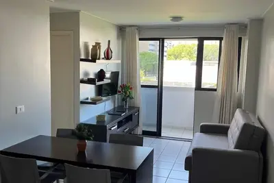 Image de Neo: Appartement dans un immeuble au bord de la mer de Pajuçara! ! Whatsapp (82) 99308-3009