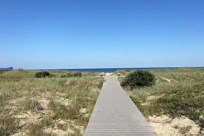 Image de Cozy Cottage côté plage @ End calme de la plage de Virginie du Nord