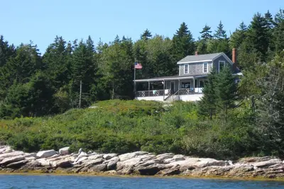 Image de Gîte de charme avec vue sur les îles de la baie de Muscongus
