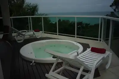 Image de Villa moderne de luxe avec vue splendide sur la mer