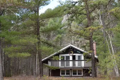 Image de Cathedral Ledge Chalet - Marchez jusqu'au lac Echo, animaux acceptés, North Conway Nh