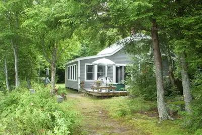 Image de Cottage Maine classique sur un Waterfront Wonderful Location
