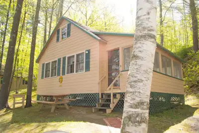 Image de Cottage de famille sur Androscoggin lac